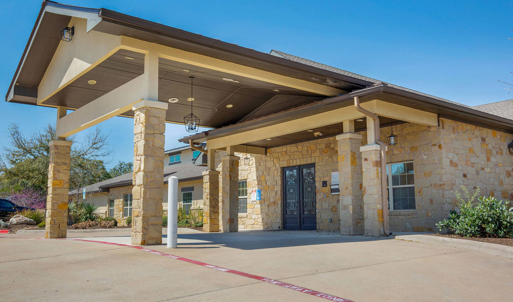 Infinite Recovery Drug rehab center's main entrance